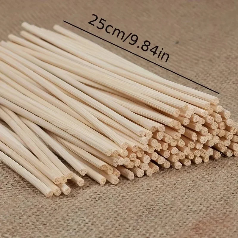 Bâtons de recharge pour diffuseur d'arômes, anciers de bambou pour diffuseur d'arôme, anciers de château essentiel, aromathérapie, roseau inconnu, rotin