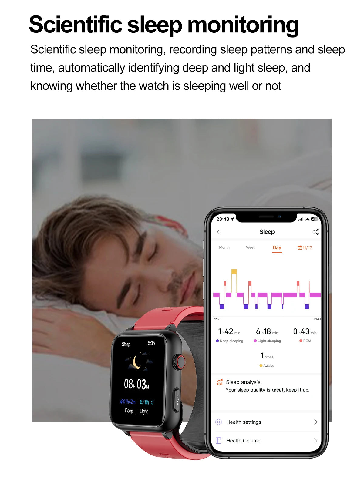 2025 nouvelle montre intelligente NOYAFA précision mesure de la pression artérielle moniteur de santé Smartwatch hommes 320*386 IPS écran couleur