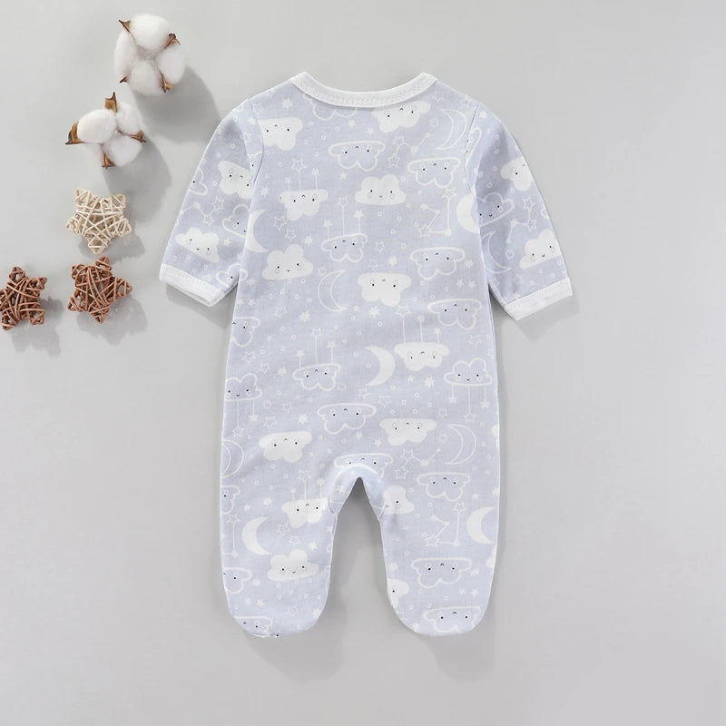 Vêtements pour nouveau-né, nouvelle collection automne hiver, body pour bébé fille, barboteuse d'été, combinaison douce pour garçons, vêtements pour enfants de 0 à 9 mois
