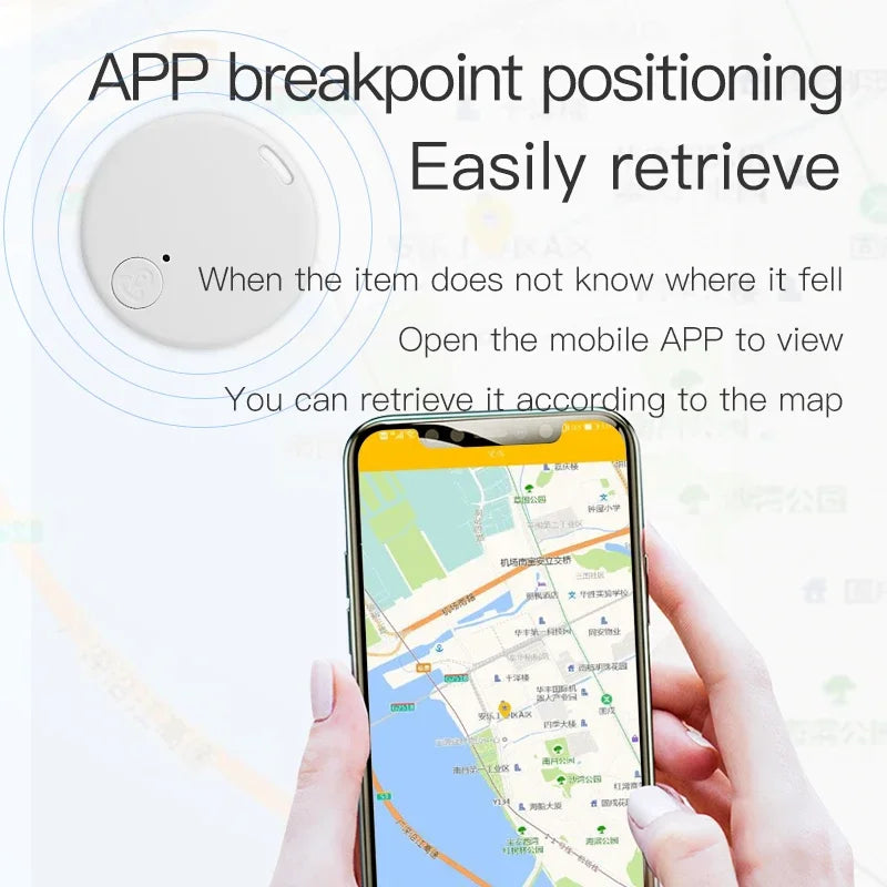 Mini traceur GPS Bluetooth 5.0, dispositif Anti-perte d'étiquette d'air, suivi de portefeuille pour animaux de compagnie, personnes âgées et enfants, pour IOS et Android, localisateur intelligent