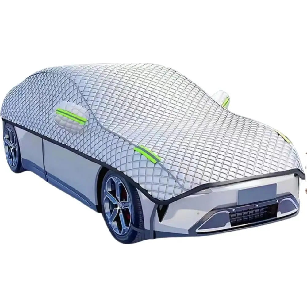 Outdoor car cover, waterproof, four-season windshield protector, hail protection, snow cover, sunshade, frost protection pieces