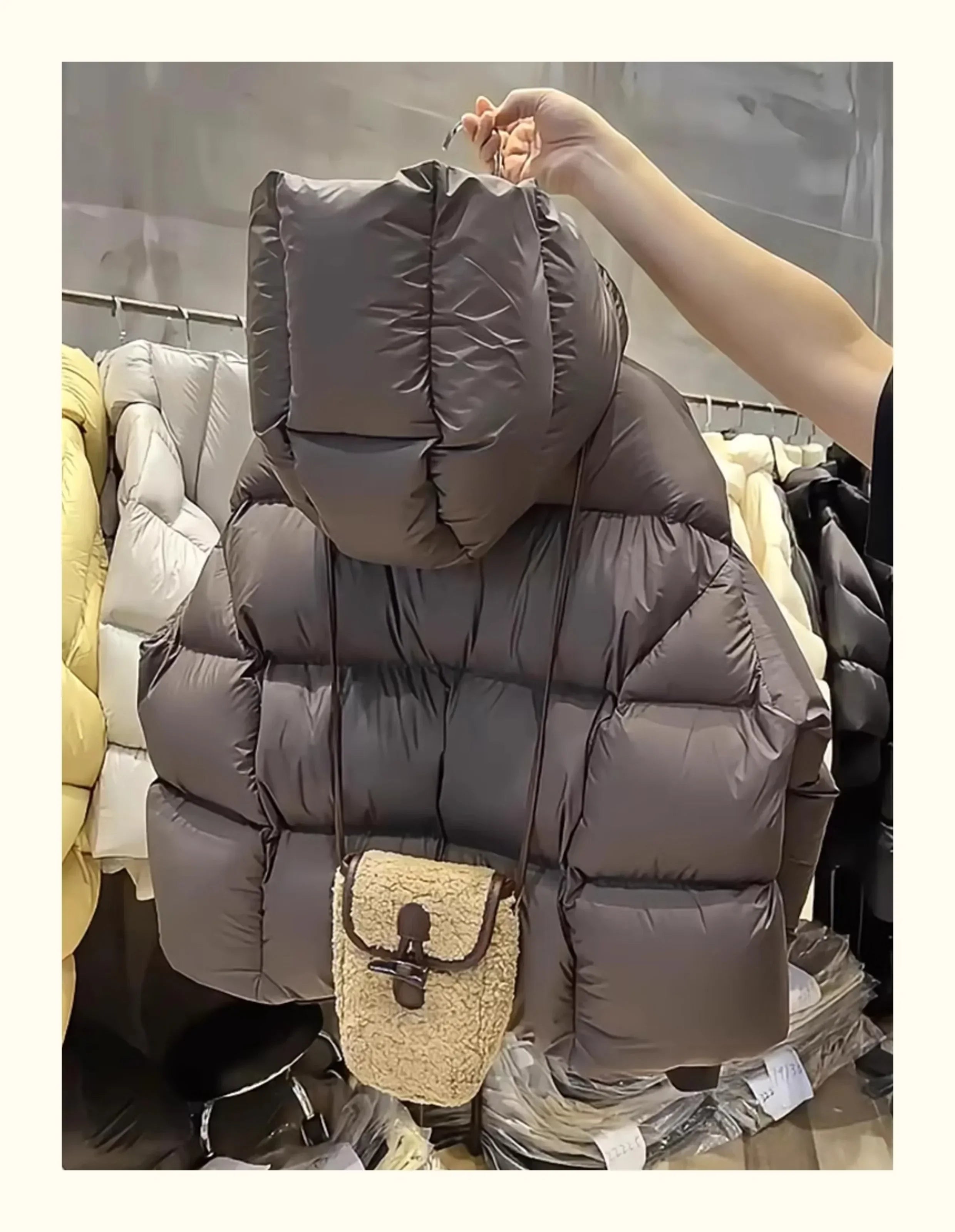 Mode femmes doudoune 2025 nouvelle femme col montant doudoune décontracté ample à capuche Parkas