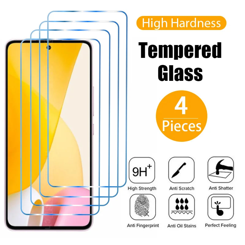 4 pièces verre trempé pour Xiaomi Mi 14T 13T 12T 11T 10T 9T Pro 14T 13T protecteur d'écran pour Xiaomi Mi A2 A3 9 10 11 12 Lite verre