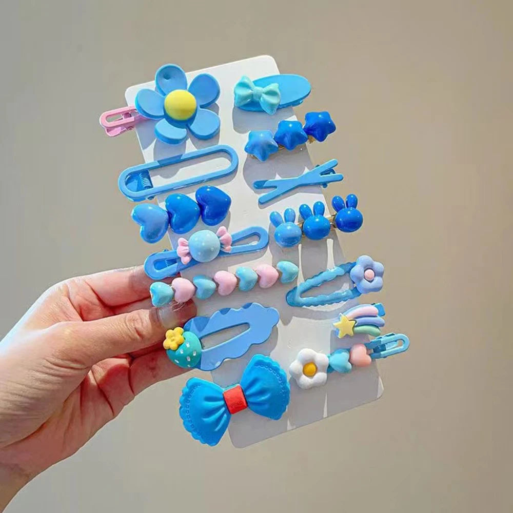 Épingle à cheveux mignonne pour enfants, coiffure pour fille, pince à frange douce, pinces à cheveux pour bébé, ensemble d'accessoires pour cheveux pour enfants