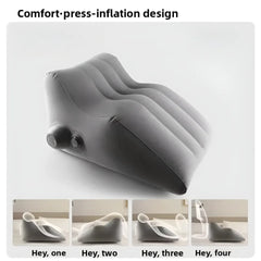 Lit gonflable oreiller de couchage coussin auxiliaire multifonctionnel Position sujet voyage Yoga coussin dossier artefact léger