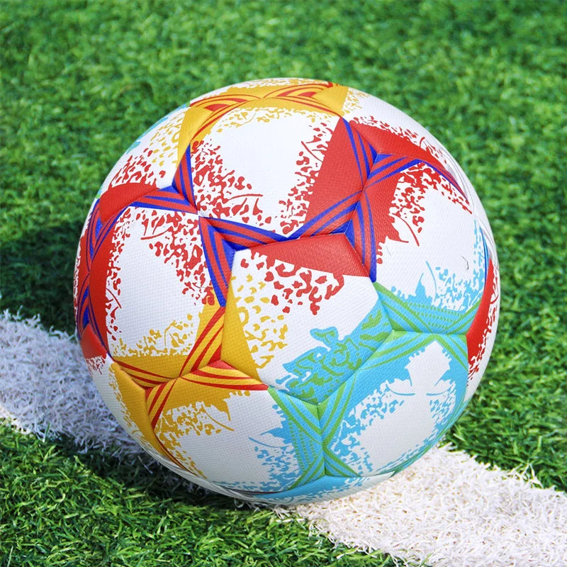 Ballon de football pour jeunes adultes, ballon de football classique pour sports d'intérieur et d'extérieur, jeu d'entraînement, ballon de jeu d'entraînement, cadeaux d'anniversaire