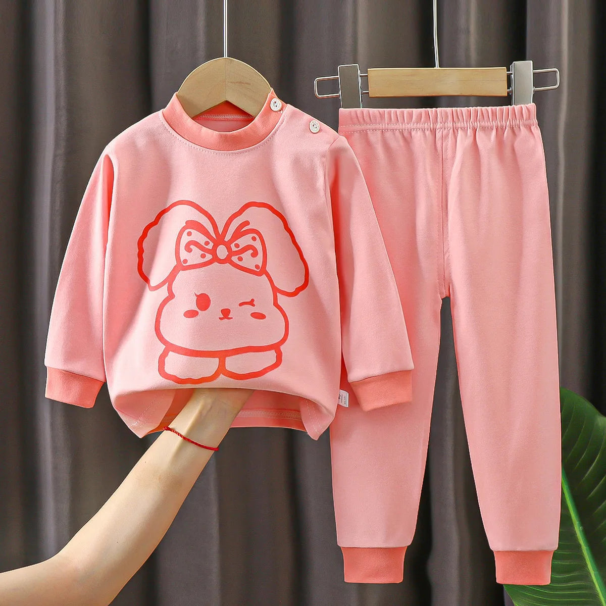 Vêtements pour enfants ensembles pour enfants vêtements pour enfants garçons filles coton automne hiver vêtements pantalons vêtements de nuit sous-vêtements