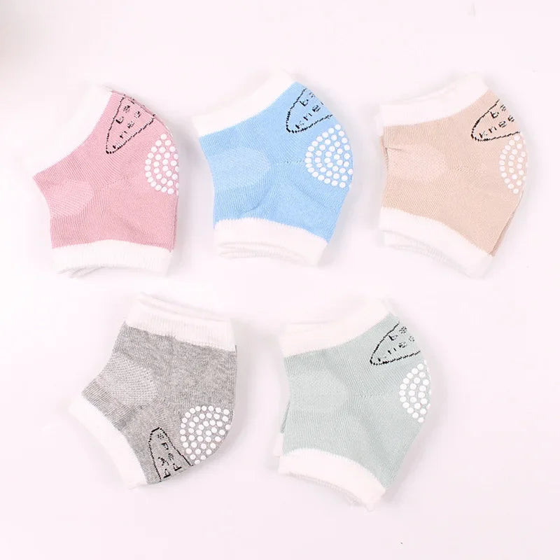 Genouillère antidérapante pour bébé, coussin rampant pour nourrissons et tout-petits, protection de sécurité, chauffe-jambes, accessoires pour fille et garçon