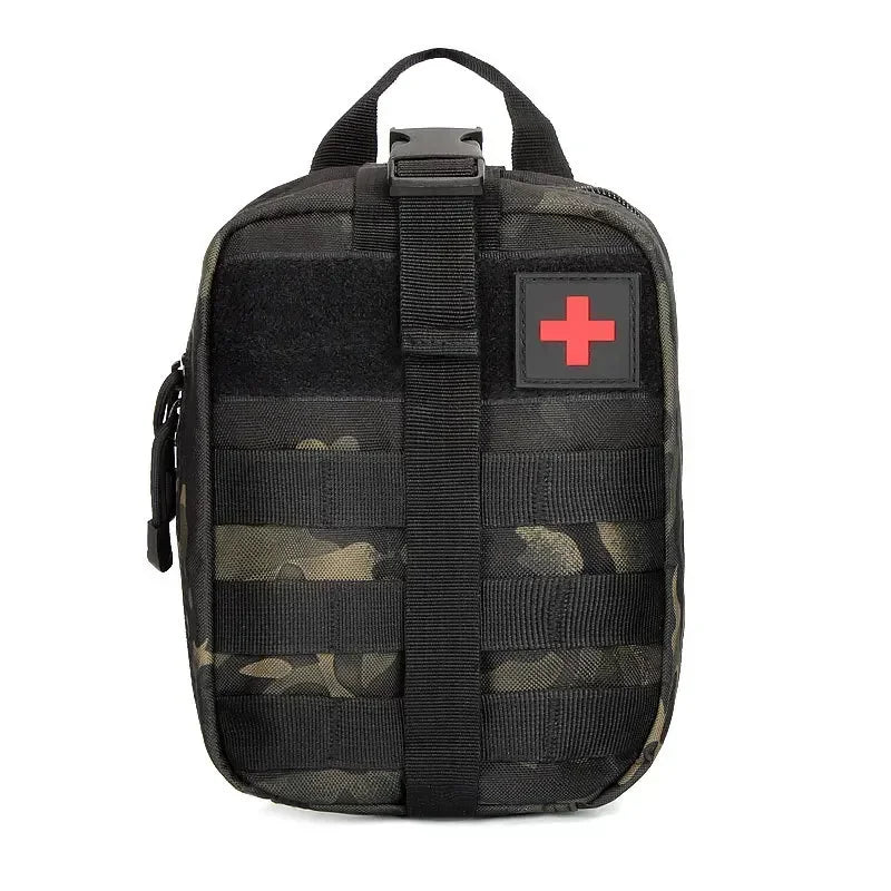 Sac de taille EDC Molle Powder IFAK, trousse médicale d'urgence de survie, trousse de premiers soins en plein air, accessoires de camping et de randonnée, sac de chasse