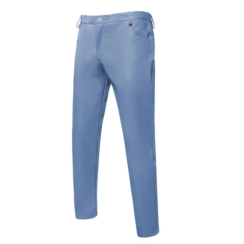 Pantalon en cuir PU pour hommes, Slim, à la mode, rouge, bleu, noir, gris, blanc, nouvelle collection 2024