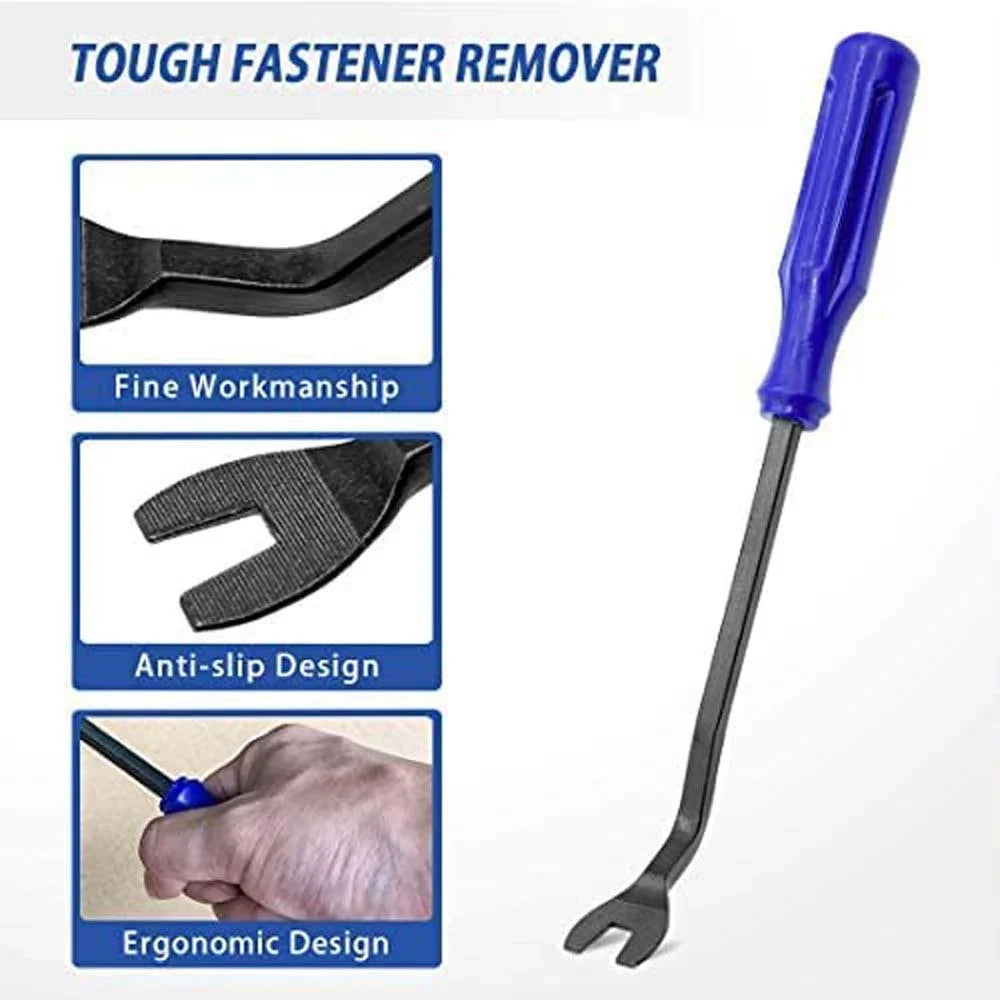 Ensemble d'outils manuels de voiture, Kit d'outils de démontage de voiture, réparation stéréo, outil de réparation DVD, retrait du tableau de bord, panneau de garniture intérieur en plastique