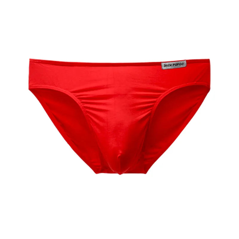 Men's modal underwear, high-quality briefs, soft, breathable, comfortable men's trousers, boxer shorts for young men, sexy U-shaped bulge powder panties