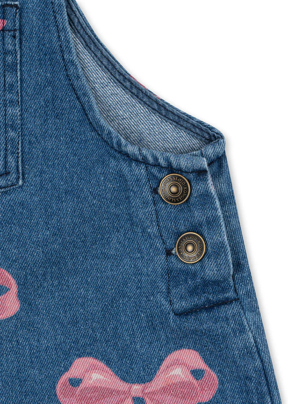 Robe imprimée mignonne pour filles, ensemble de vêtements pour tout-petits, veste à bretelles en jean, robes à enfiler en denim pour enfants, pantalons en jean combiné, marque KS, 2024