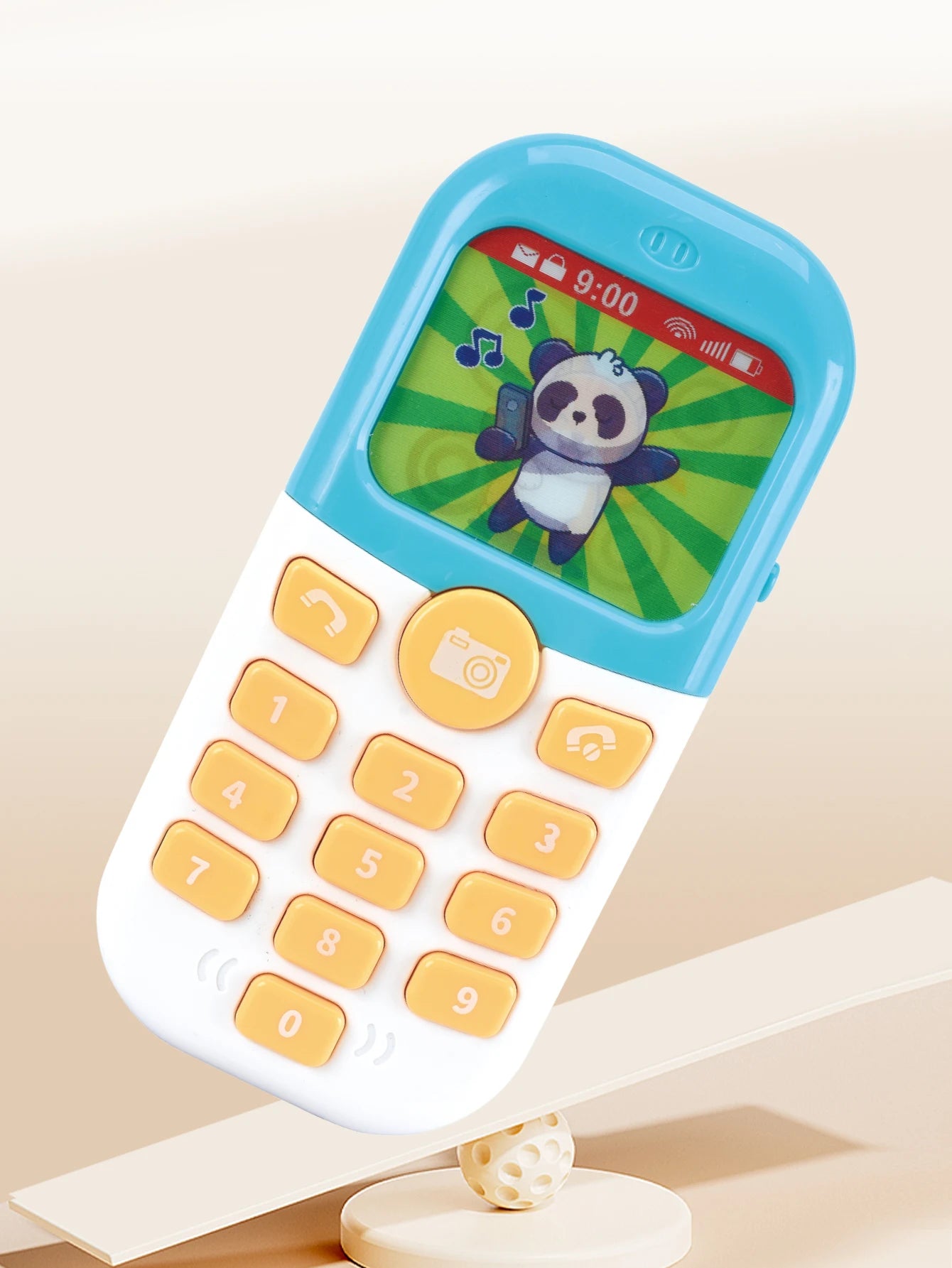 Smartphone toys, baby phone with music and light-up sounds, simulated interaction, makes phone calls, children's gifts, battery not included