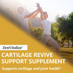 Supplément de régénération du cartilage - Contient un collagène de type II, une glucosamine, MSM, une vitamine D3, une vitamine C - favorise la mobilité articulaire