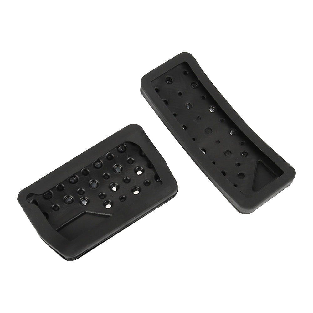 Couvercle de pédale de frein à gaz, 2 pièces, accessoires de voiture, pour Jeep Grand Cherokee Dodge Durango 2011 2012 2013 2014 2015 2016 2017 2018