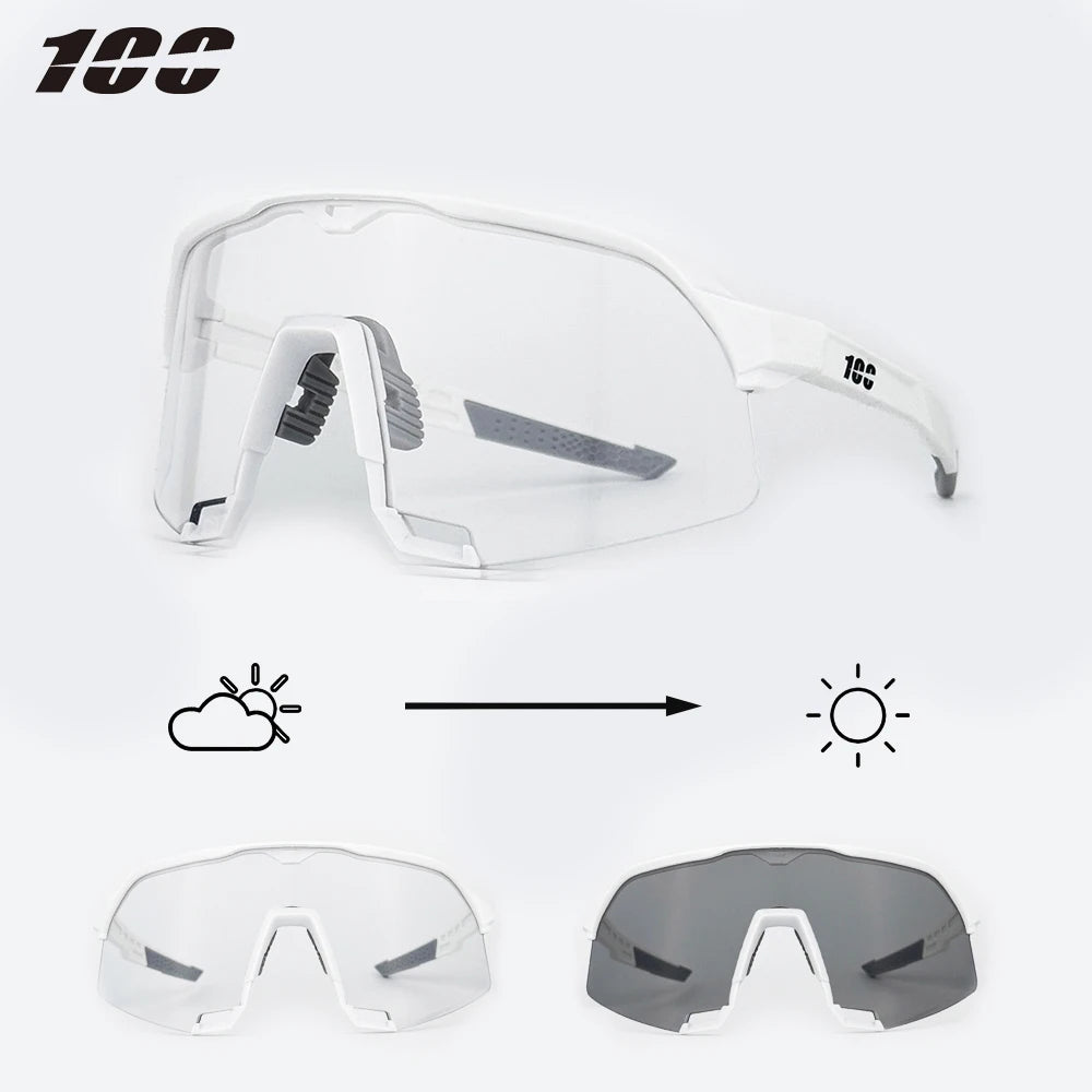 100 lunettes de soleil de cyclisme UV400 TR90 lunettes de vélo de sport vtt VTT pêche randonnée équitation lunettes pour hommes femmes sport