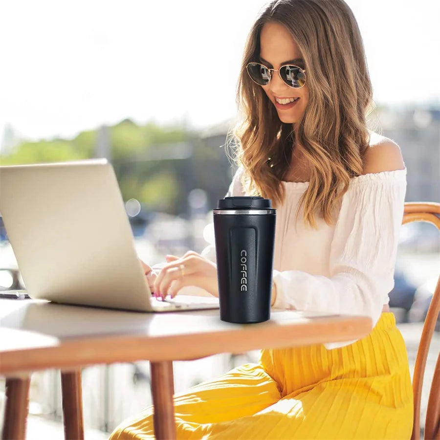 Tasse thermos intelligente en acier inoxydable avec affichage intelligent de la température, gobelet à café portable, tasse de voyage, 380ml, 510ml