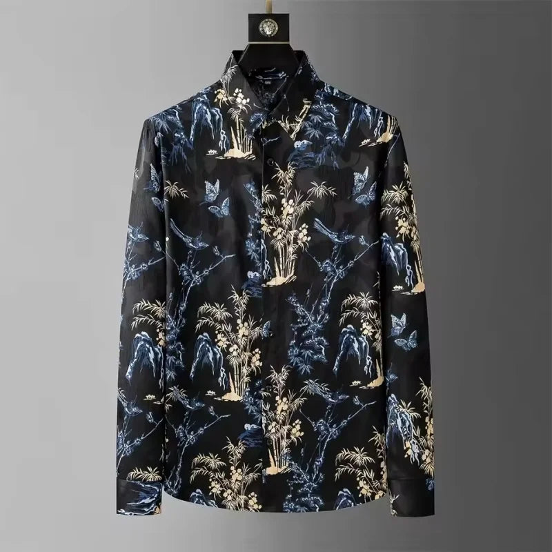 Chemise à carreaux pour hommes, exquise, décontractée, à manches longues, en velours de qualité, confortable et respirante, automne