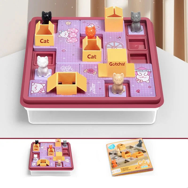 Jouets pour enfants, jeu de société d'entraînement à la pensée logique, puzzle labyrinthe, activités de voyage, jouets éducatifs, jeu interactif Parent-enfant