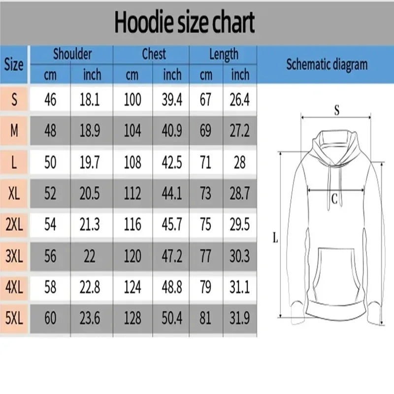 Sweat à capuche à col rond pour femmes et adultes, chemise numérique surdimensionnée, style Hip Hop, Punk Y2k, automne/hiver 25/26, pour adultes et enfants, même Style