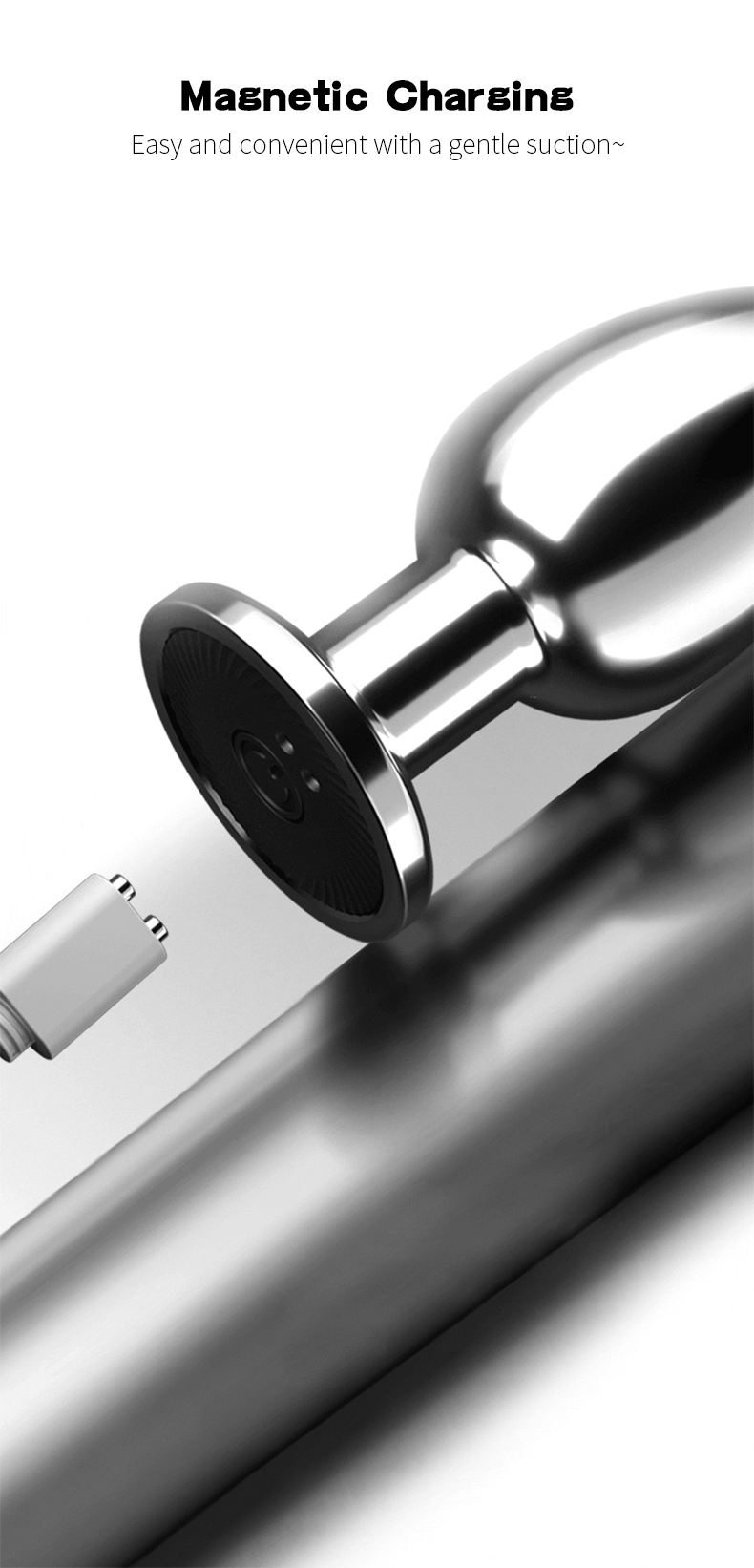 Adult sex toys, double-ended metal anal plug, couples' play, male and female anal dildo, G-spot massager, female SM plug masturbator