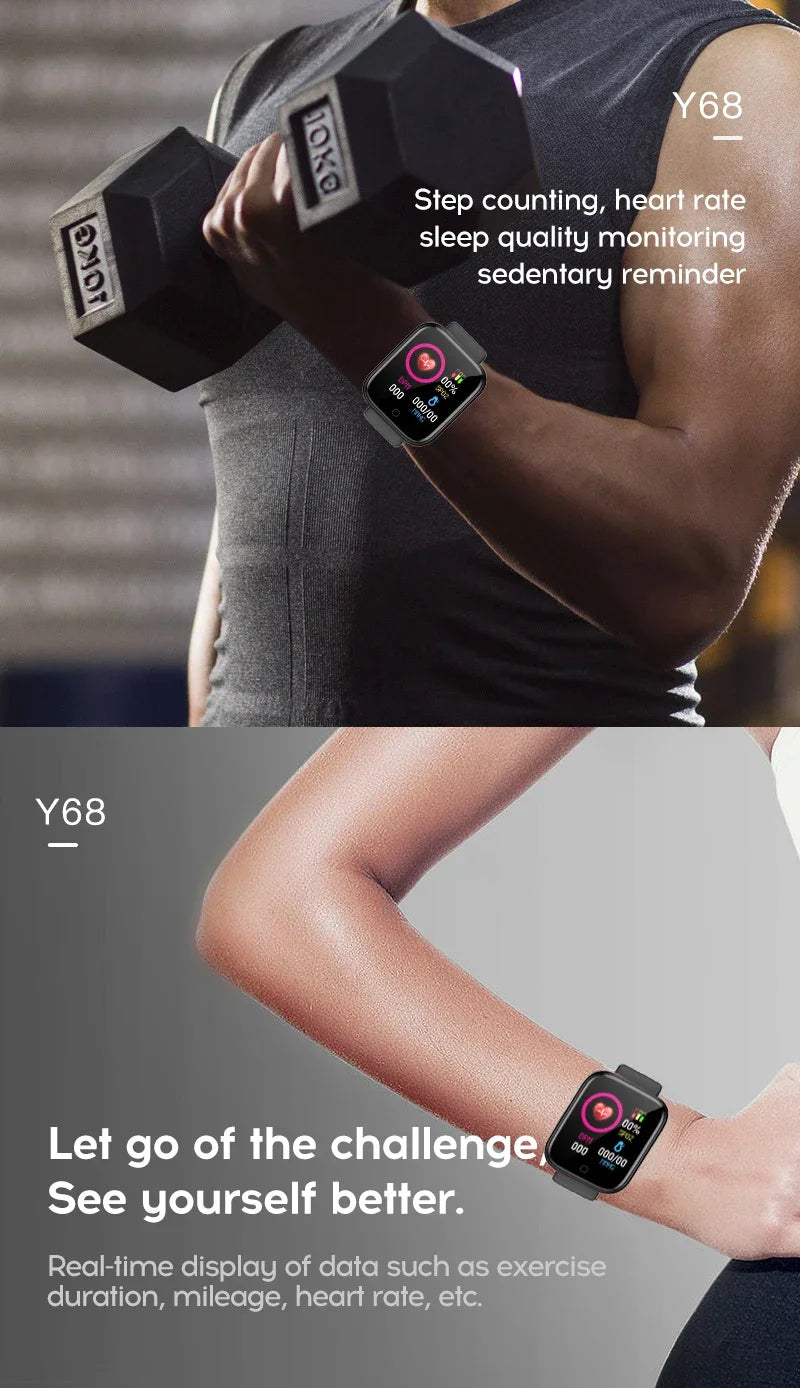 Montre intelligente multifonctionnelle pour hommes et femmes, téléphone connecté Bluetooth, musique, bracelet de sport de fitness, moniteur de sommeil, montre intelligente
