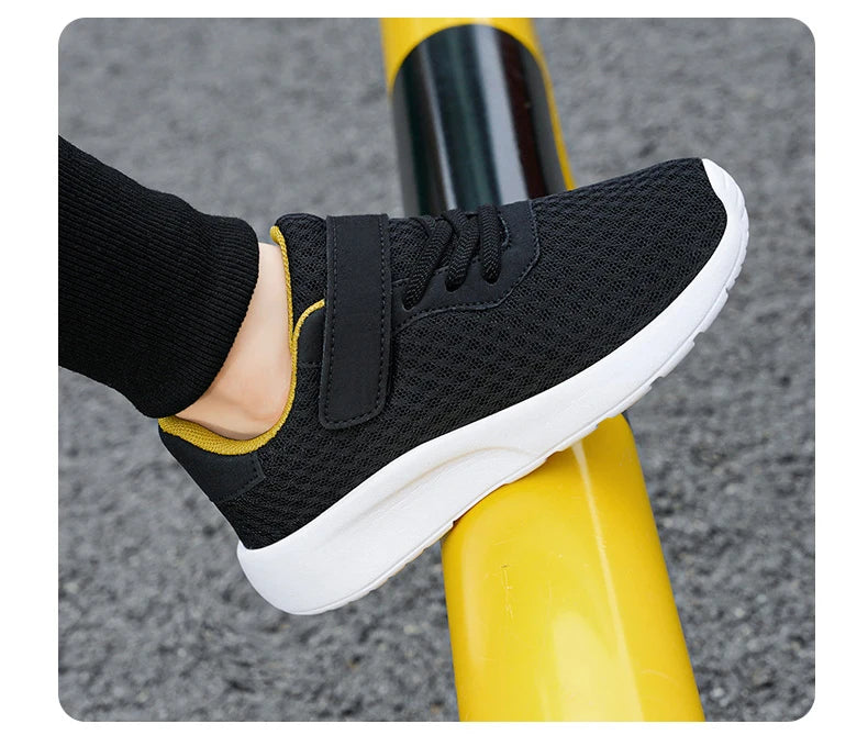 Baskets légères à semelles souples pour enfants, chaussures de sport, de course, de marche, de Tennis, en maille, pour garçons et filles