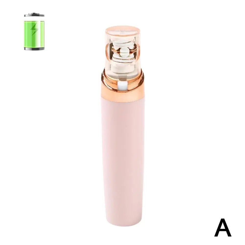 Tondeuse à sourcils électrique, mini épilateur portable, rasoir, rouge à lèvres, outil de forme de cheveux, visage indolore, D1G7, 1 pièce