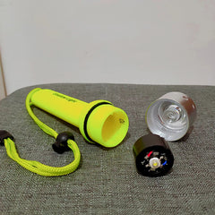 Lampe de poche de plongée professionnelle à Led, étanche, forte éclairage sous-marin, éclairage d'urgence extérieur pour la maison, lampe de poche à faisceau haut