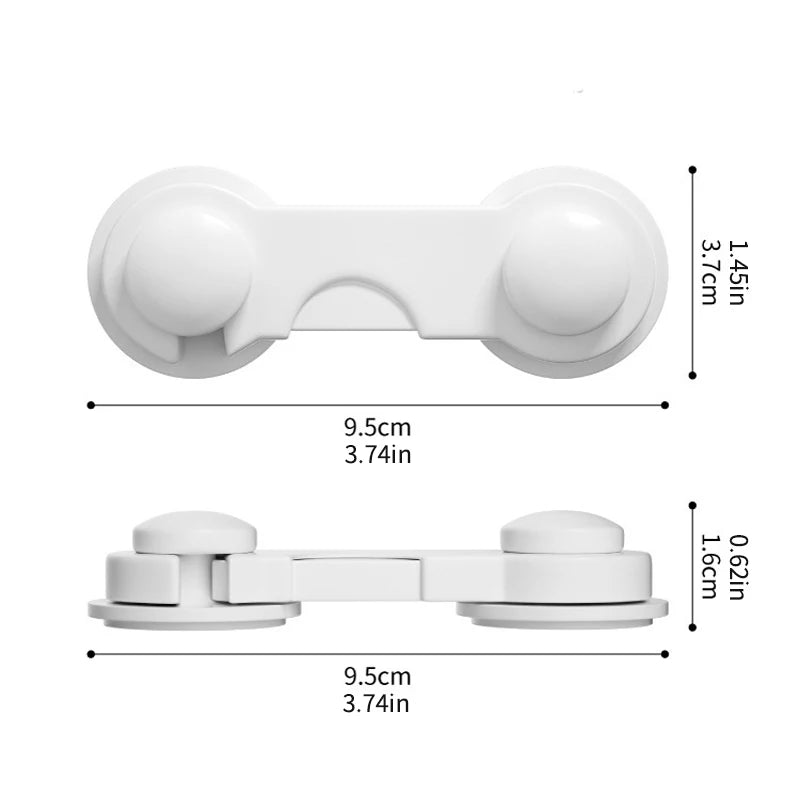 Serrure de sécurité multifonctionnelle pour bébé, armoires, chambres, proximité des wers, serrure de protection anti-piège, serrure de sécurité pour bébé, 10 pièces