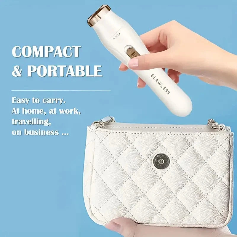 Electric razor for women, feminine razor, bikini trimmer, ladies' body razors, underarm and leg shavers, portable painless epilator