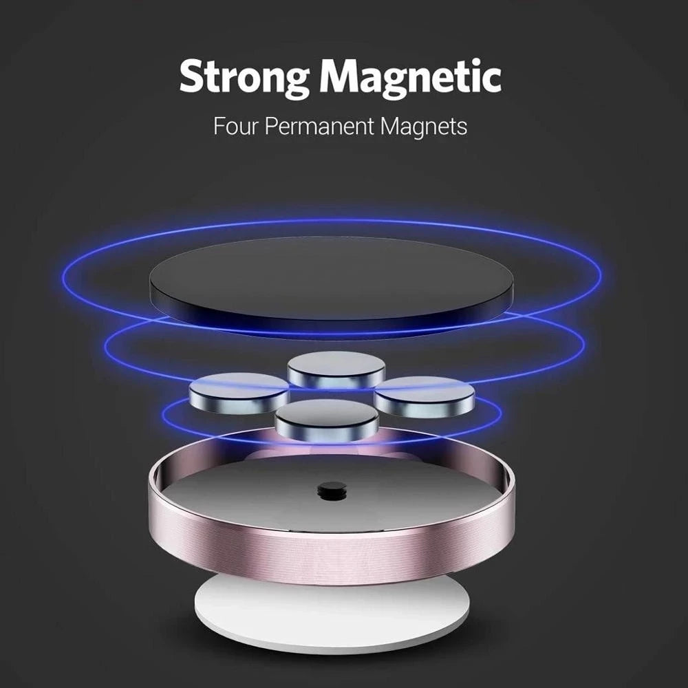 Support de téléphone magnétique pour voiture, adapté à l'iphone Xiaomi Huawei, support de téléphone portable pour tableau de bord, autocollant mural pour voiture