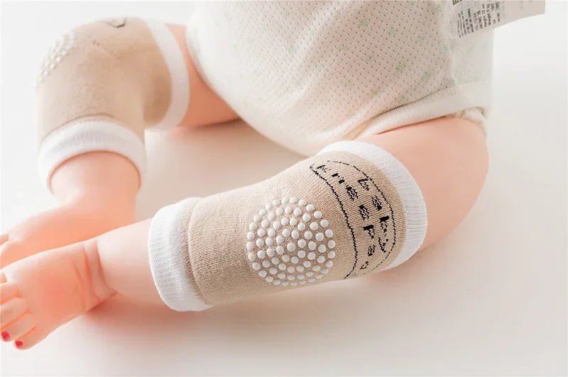 Genouillère antidérapante pour bébé, coussin rampant pour nourrissons et tout-petits, protection de sécurité, chauffe-jambes, accessoires pour fille et garçon