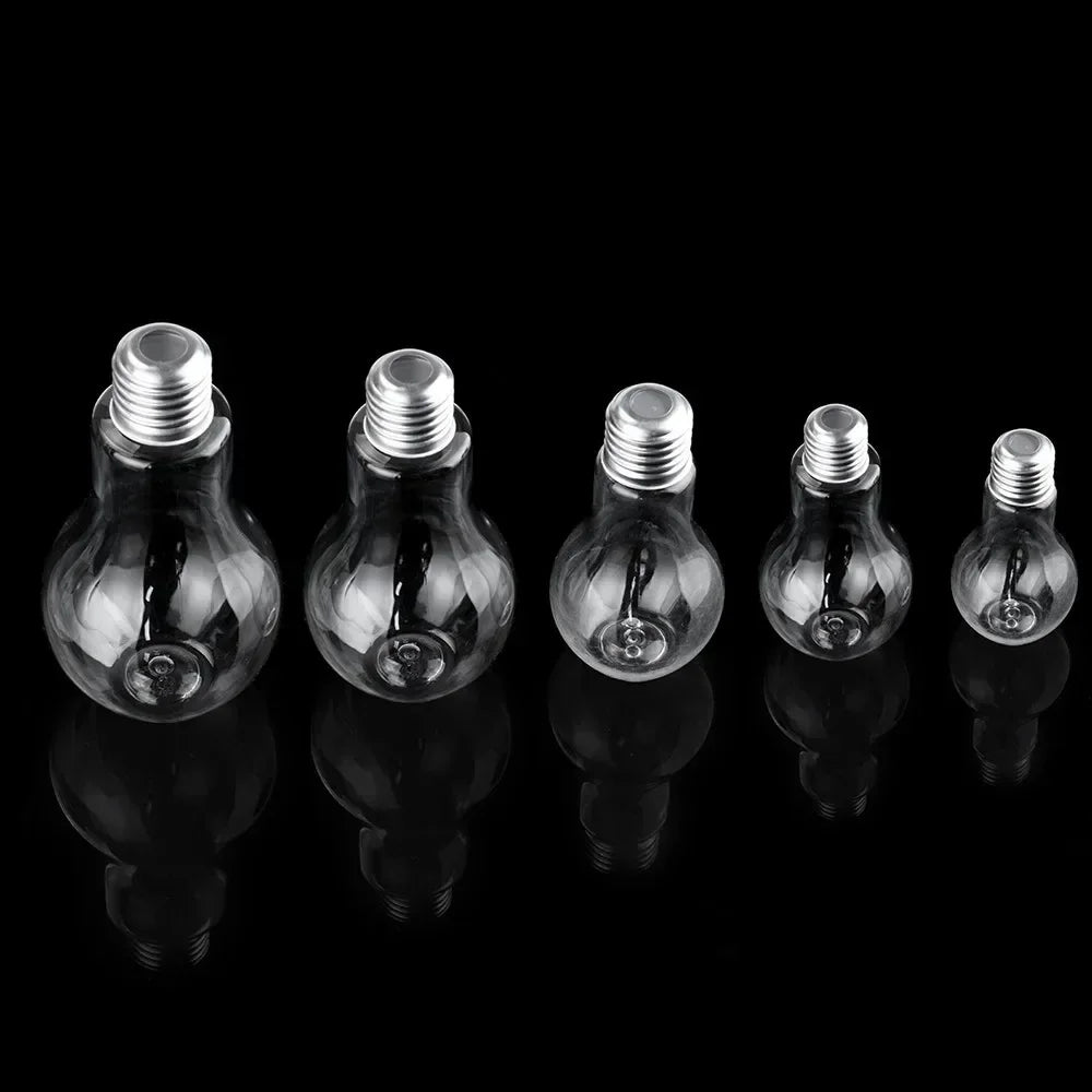 Bouteille d'eau créative d'été, petite gourde mignonne, à la mode, ampoule de jus de lait, anti-fuite, bouteilles portables mignonnes