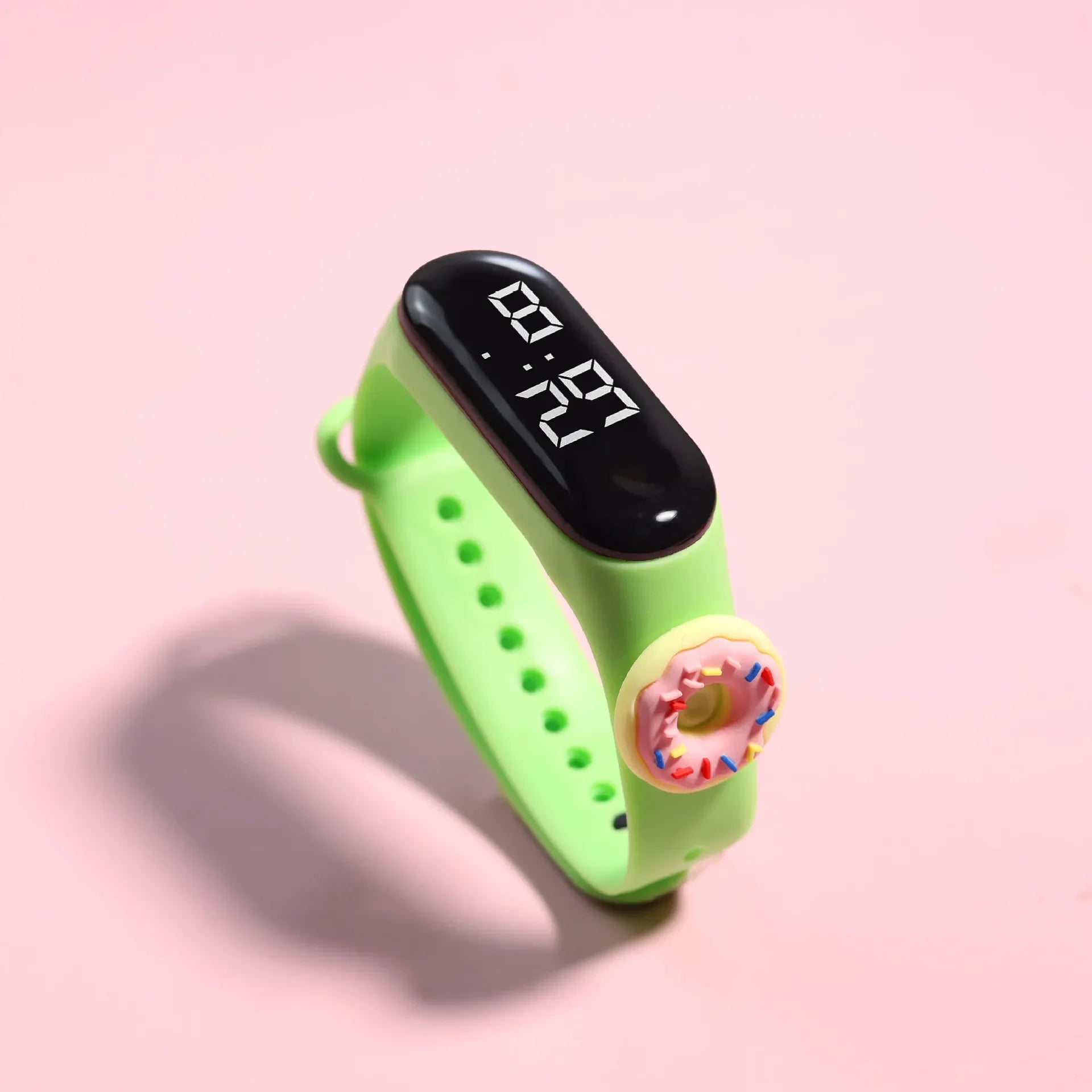 Montre numérique en silicone pour enfants, montres de sport pour enfants, montres électroniques pour filles, montre-bracelet de dessin animé LED, mode
