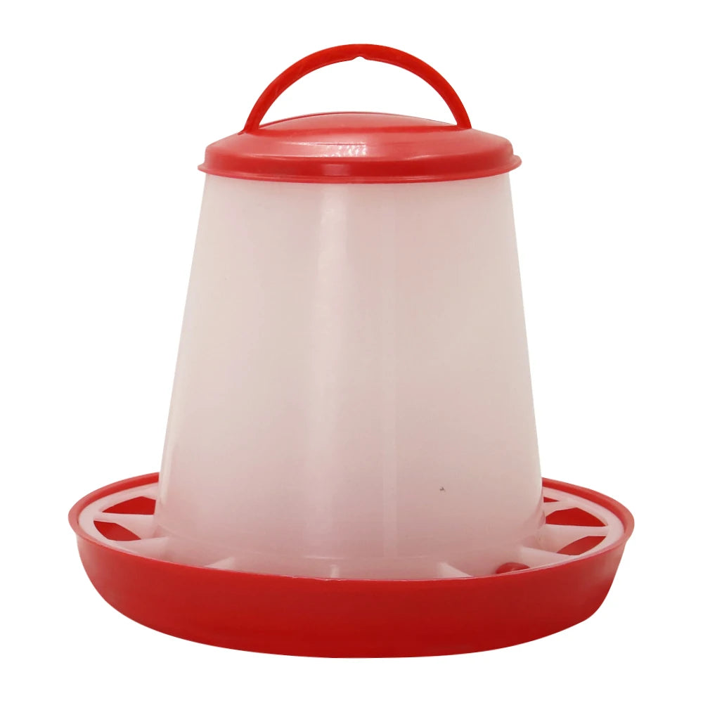 Mangeoire et abreuvoir pour poulet et volaille, distributeur automatique de nourriture et d'eau, seau d'alimentation, conteneur, approvisionnement agricole