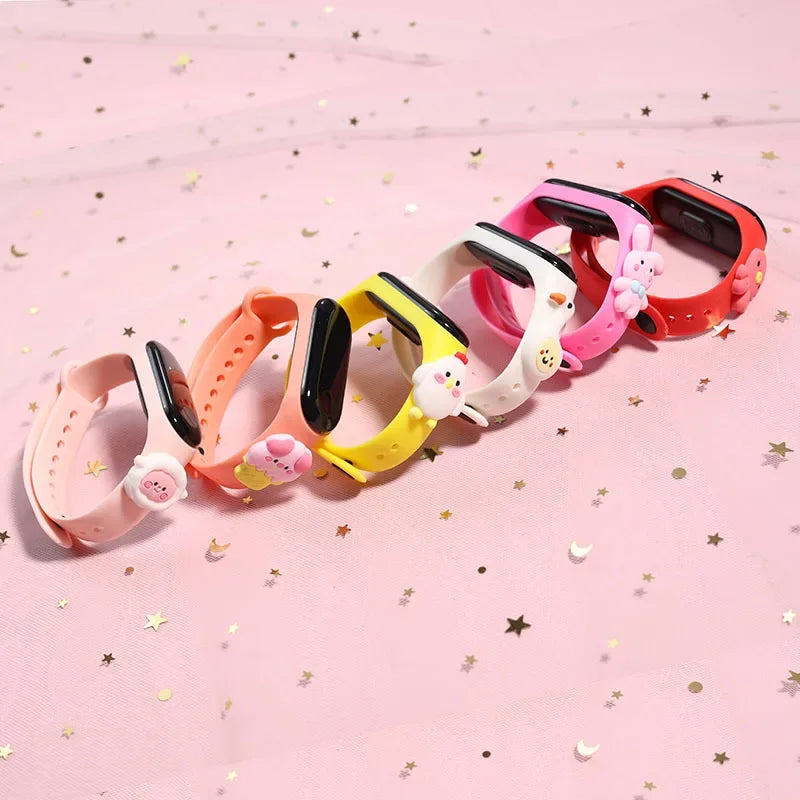 Montre numérique en silicone pour enfants, montres de sport pour enfants, montres électroniques pour filles, montre-bracelet de dessin animé LED, mode
