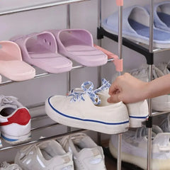 Chaussures T1 multicouches et peu encombrantes, rangement domestique simple, trois et quatre couches, supports à chaussures, 3/4