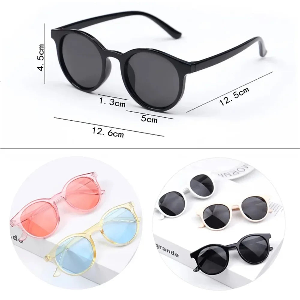 Lunettes de soleil carrées pour enfants, à la mode, pour garçons et filles, élégantes, pour bébés étudiants, lunettes de fête, UV400