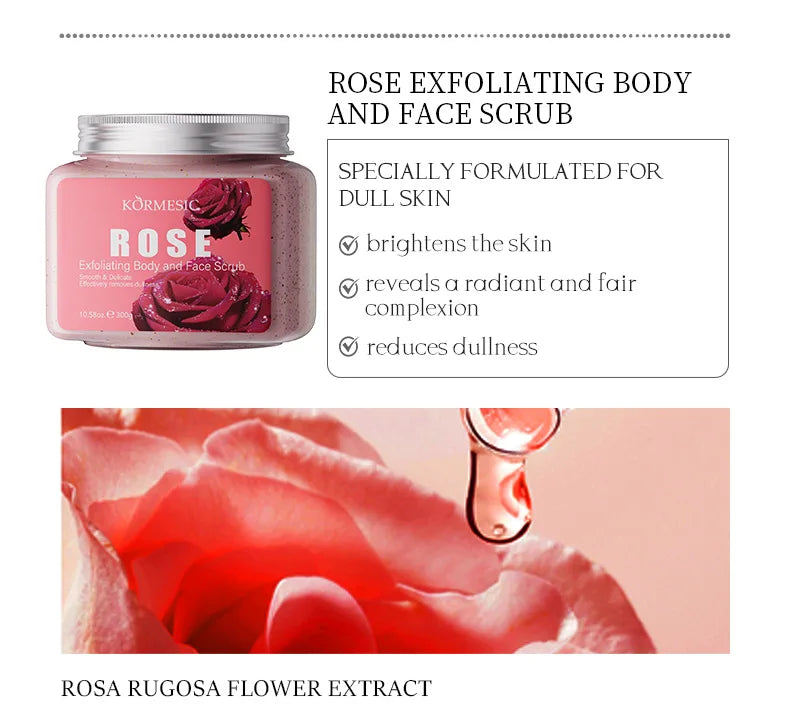 KORMESIC – gommage du visage à l'avocat, crème pour le corps, Lotion hydratante, nettoyage en profondeur, Anti-rides, exfoliant, soins pour la peau