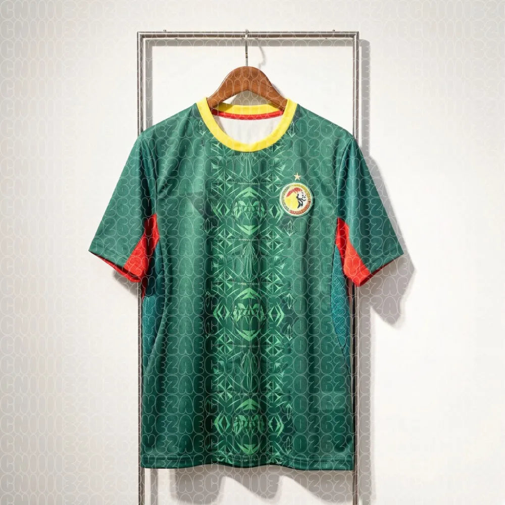 Nouveaux maillots de football Sénégal 2026 confortables et respirants, t-shirts imprimés en 3D pour adultes et enfants décontractés, ensemble assorti pour la famille