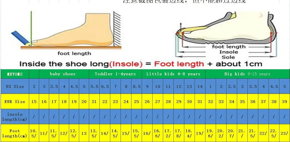 Sandales pour enfants étudiants chaussures antidérapantes simples généreux garçons filles sandales porter et hors facile fond souple enfants chaussures décontractées