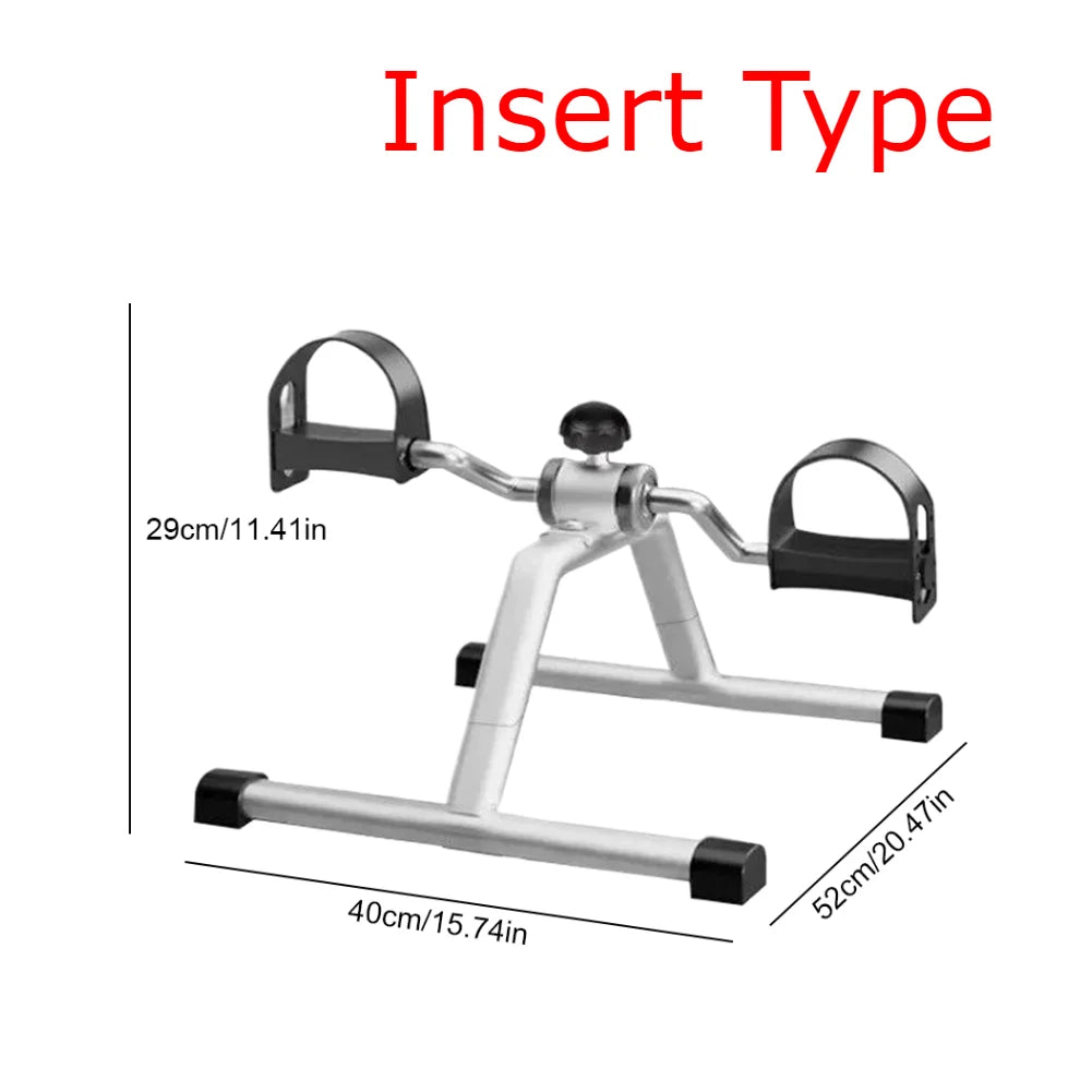 Exerciseur de pédale Portable domestique, Mini vélo d'exercice, résistance réglable, exercice de pédale pour la rééducation des jambes en intérieur