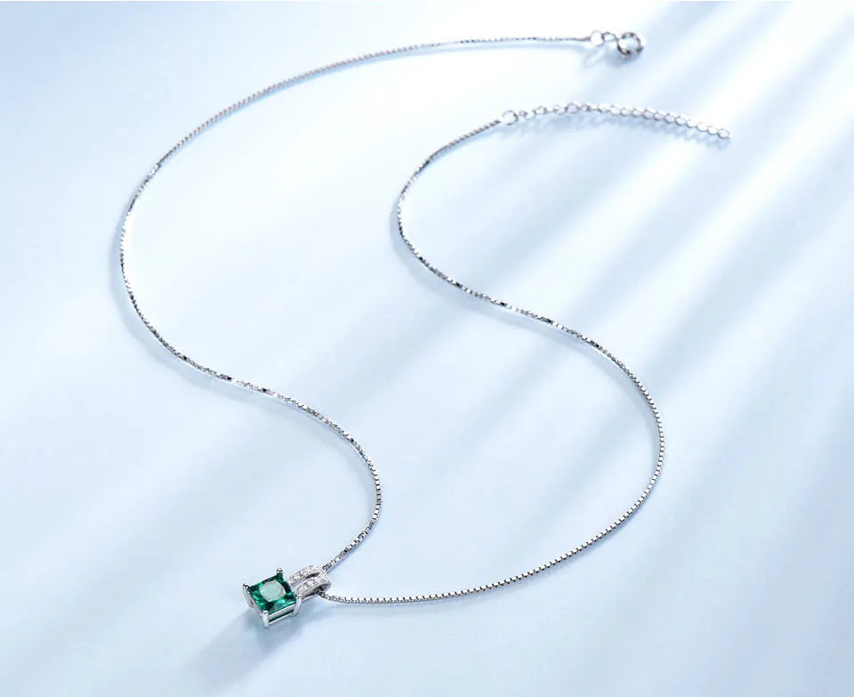 Characterlevez ald Square Jewelry Set pour femme, matiques élégantes, pendentif, clip, boucle d'oreille