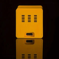 Petit réveil portable intelligent WiFi, station météo, affichage de la température et de l'humidité, horloge, décoration de bureau