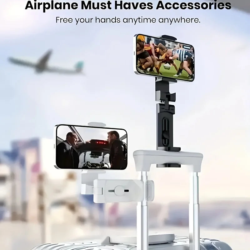 1/2 pièces, support de téléphone-support de voiture et de table pour la visualisation mains libres, le cadeau idéal pour les amateurs de voyage, accessoires de voyage en avion