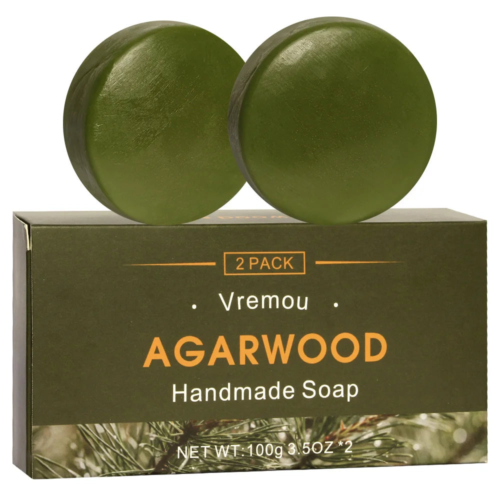 Bois de santal Regina-2 paquets, bois d'agar Regina-2 paquets, nettoyage doux fait à la main Regina, huile essentielle végétale parfumée corps Regina