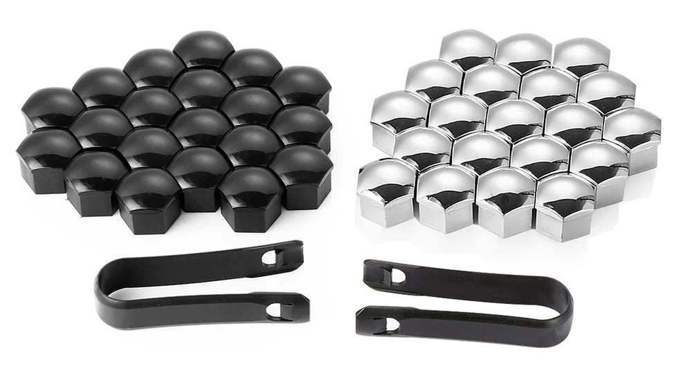Couvercles universels d'écrou de roue de voiture en plastique, capuchons de 2,2 pour Audi A3, A4, B8, B9, A5, Q3, Q5, Q7, Horizon, A7, accessoires automobiles, 17mm, 20 pièces