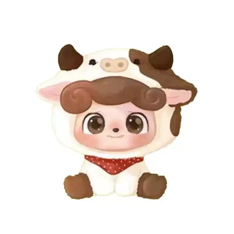 Qkid Jotoys véritable Q Bao boîte aveugle Animal maternelle jeu à la mode poupée mignonne jouet fait à la main cadeau